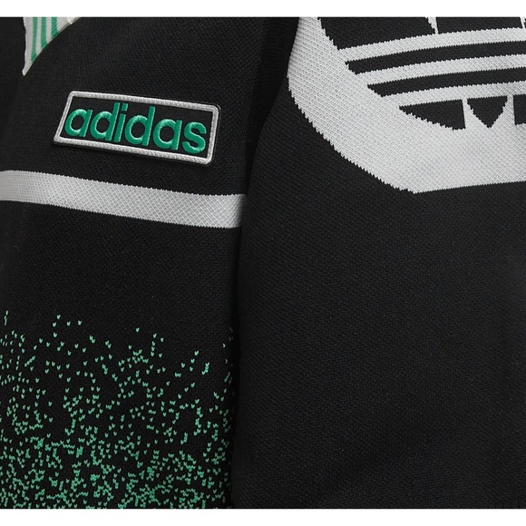 Adidas Originals Basketball Jersey Dress Black Green JJ3144 Women’s M Rare - Picture 6 of 15